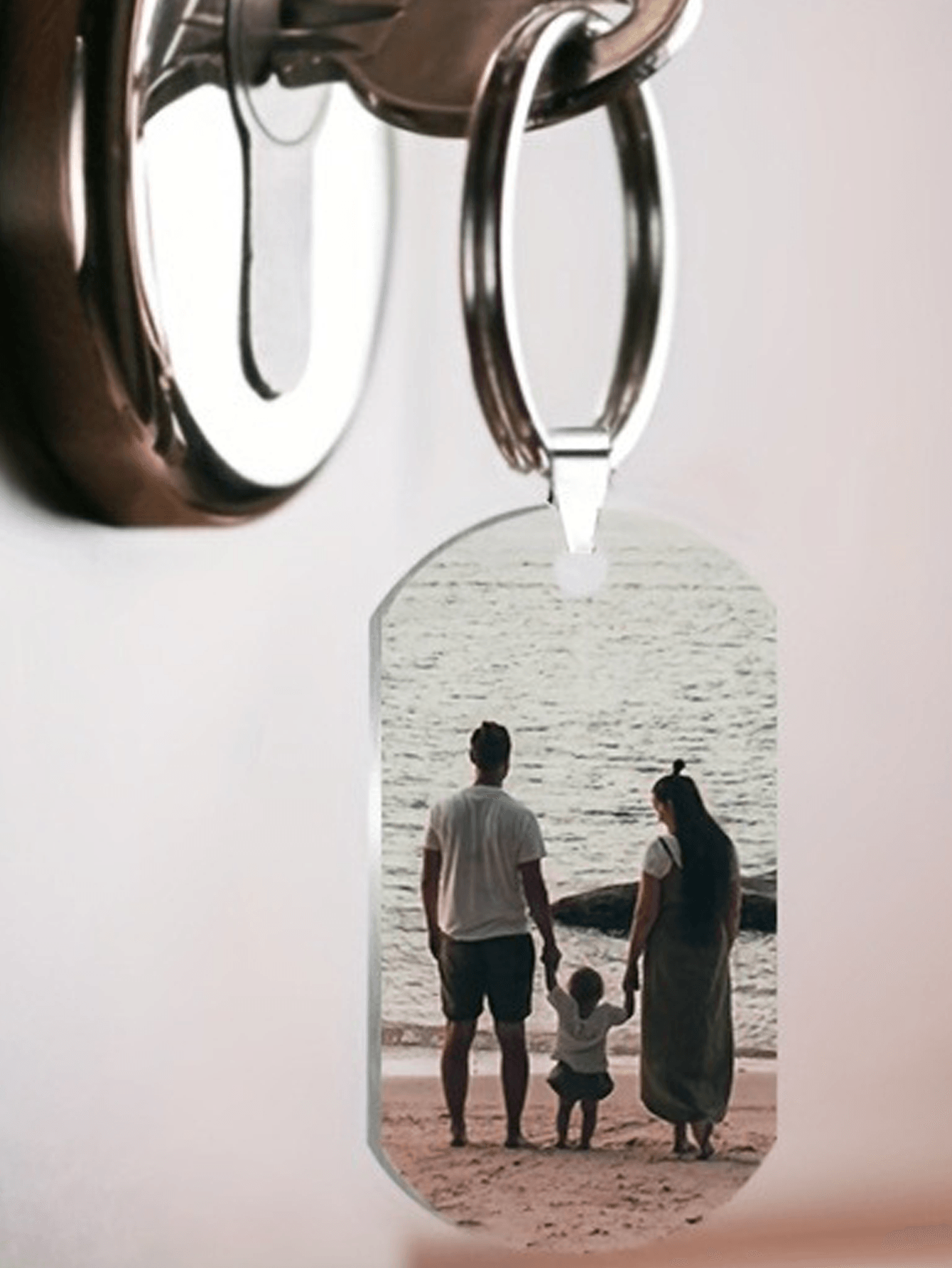 Personalized Photo Memory Key Ring